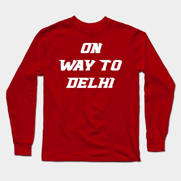 Delhi Long Sleeve T-Shirt by Madhav